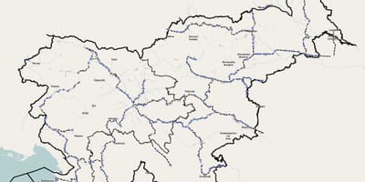 ಸ್ಲೊವೇನಿಯಾ ರೈಲು ನಕ್ಷೆ